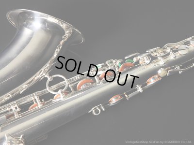 画像14: H.SELMER　Super Balanced Action　Tenor Sax　Silver Plated　1947年製　Serial No：35XXX　【Vintage】