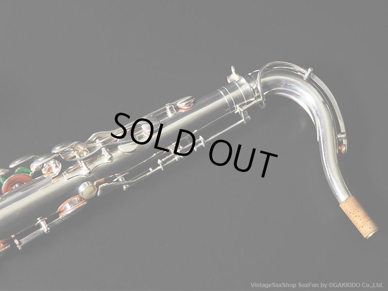 H.SELMER Super Balanced Action Tenor Sax Silver Plated 1947