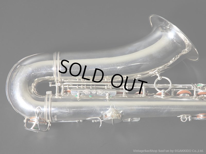 H.SELMER Super Balanced Action Tenor Sax Silver Plated 1947