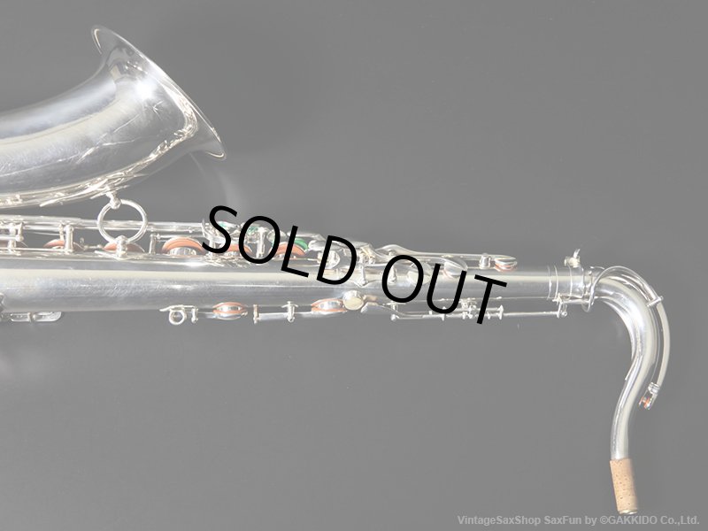H.SELMER Super Balanced Action Tenor Sax Silver Plated 1947