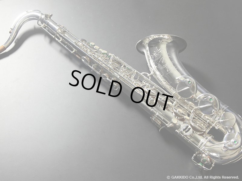 H.SELMER Super Balanced Action Tenor Sax Silver Plated H.SELMER Super Balanced Action Tenor Sax Silver Plated