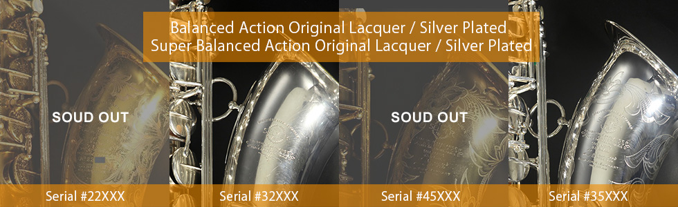 SELMER Balanced Action and Super Balanced Action Tenor
