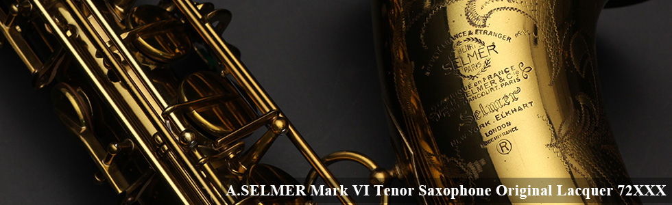 A.SELMER Mark VI Tenor Sax 72XXX
