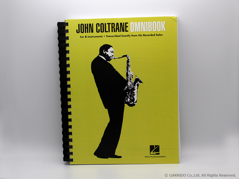 Omnibook　Instruments　John　B-flat　Coltrane　For　Fun　ヴィンテージサックスショップ　【楽譜】　【特価品】　Sax