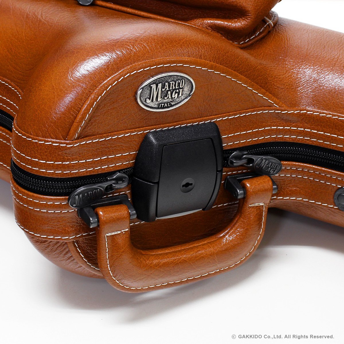 Marco Magi Leather Series アルトサックス用ケース - ヴィンテージ