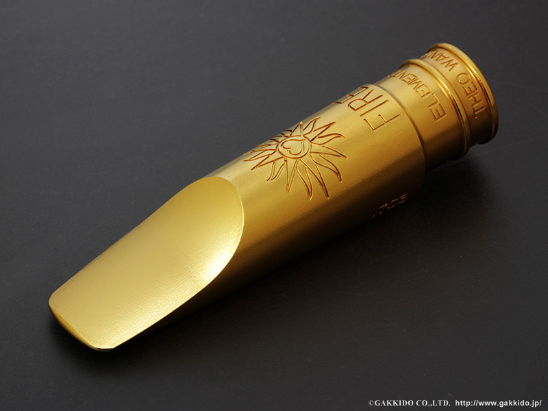 TheoWanne FIRE アルトサックス用メタルマウスピース 【Gold Plated ...