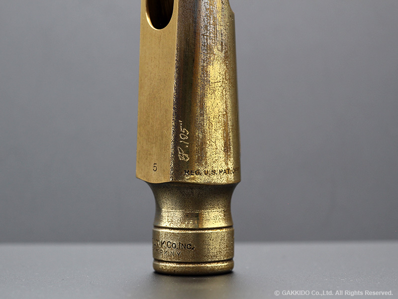半額満載！スーパーSALE グランドセール！ OttoLink　ToneMaster　テナーサックス用メタルマウスピース　5　【BP 105】　【Vintage】 管楽器・吹奏楽器