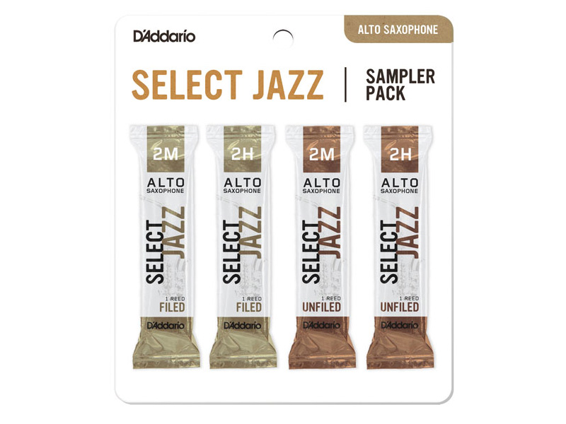D'Addario Woodwinds JAZZ SELECT アルトサックス用リード 【サンプラーパック】 - ヴィンテージサックスショップ Sax  Fun