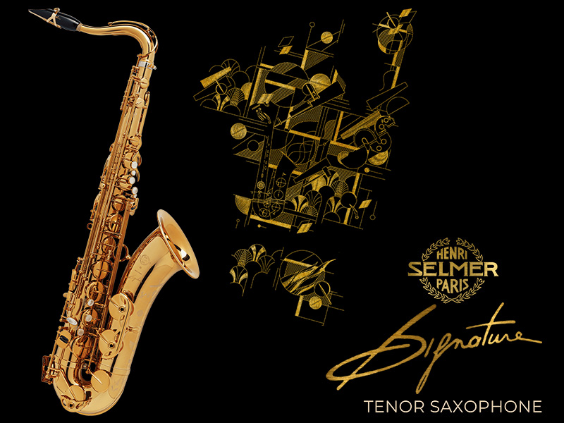 H.SELMER シグネチャー テナーサックス 【ダークシグネイチャー 