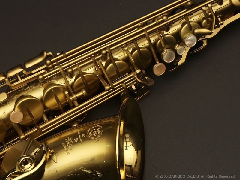 H.SELMER Super Action 80 SERIE II New Valeur II Alto Sax Brushed 