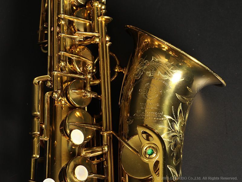 A.SELMER Super Balanced Action Alto Sax 1949年製 Serial No：41XXX