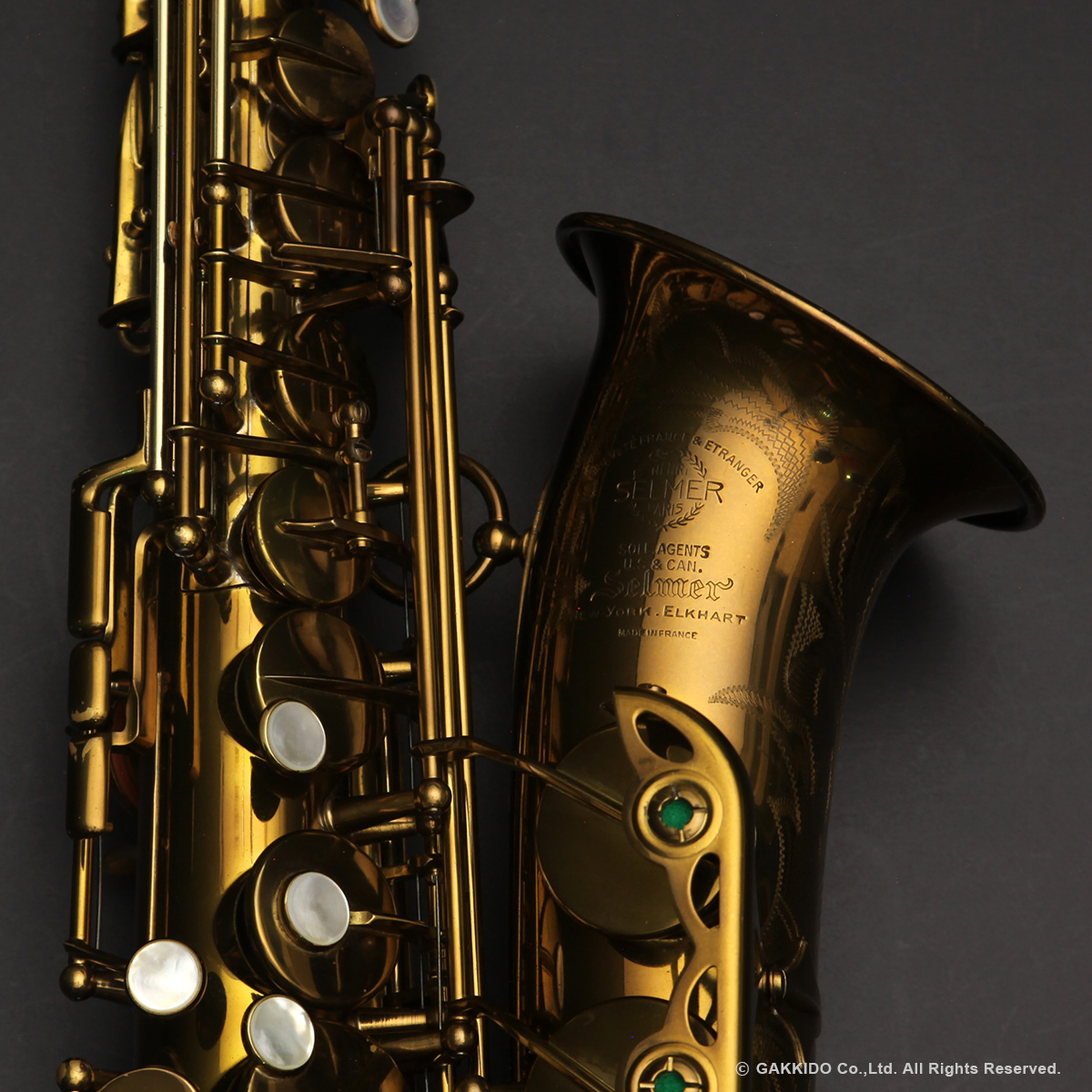 A.SELMER Super Balanced Action Alto Sax Serial No：52XXX 【Vintage