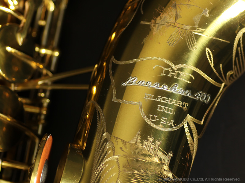Buescher 400 Top Hat and Cane Tenor Sax Serial No：306XXX