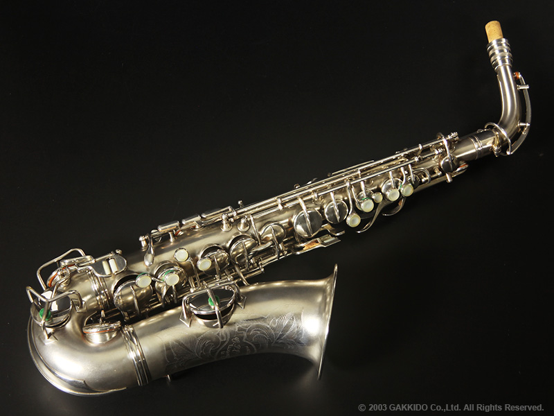 Conn New Wonder Series-II Alto Sax Satin Silver Plated Serial No