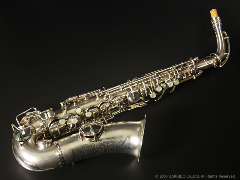 Conn New Wonder Series II Alto Sax Satin Silver Plated Serial No