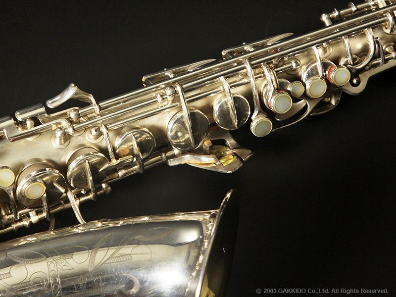 Conn New Wonder Transitional Alto Sax Satin Silver Plated Serial 