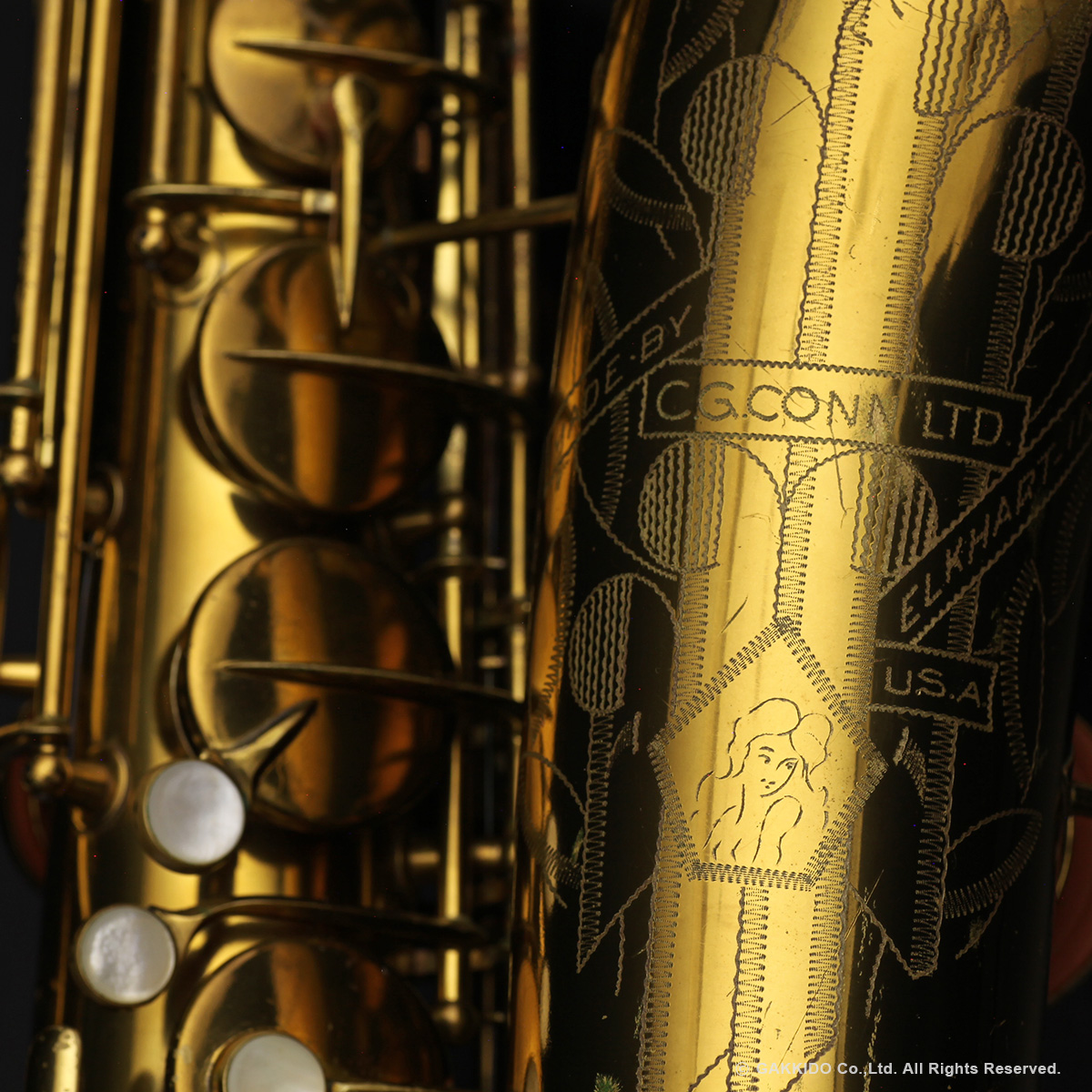 Conn 10M Naked Lady Tenor Sax Serial No：319XXX 【Vintage