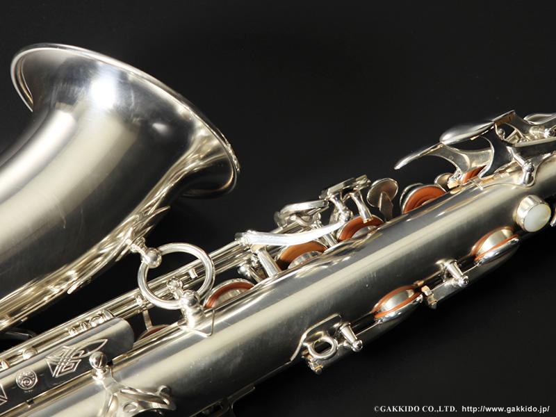 H.SELMER Super Balanced Action Alto Sax Silver Plated 1950年