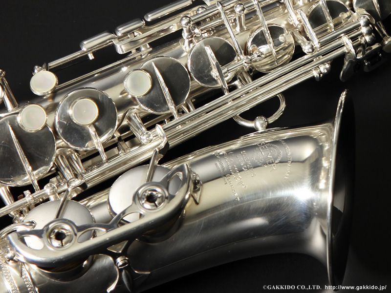 H.SELMER Super Balanced Action Alto Sax Silver Plated 1950年