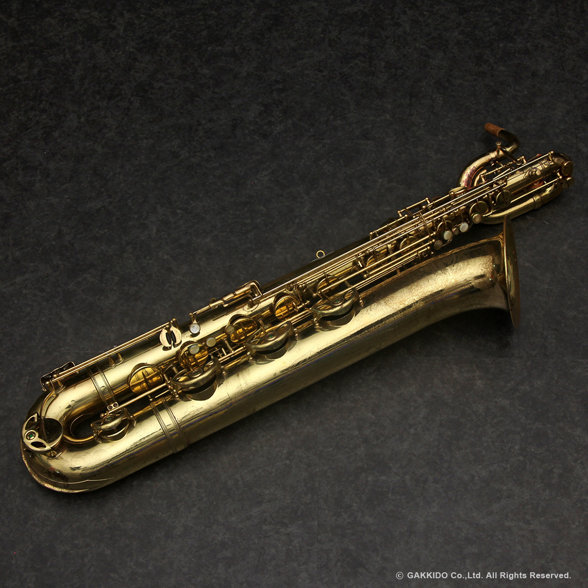 バリトンサックス H.SELMER Mark VI Baritone Sax Low A Serial No：91XXX 【Relacquer