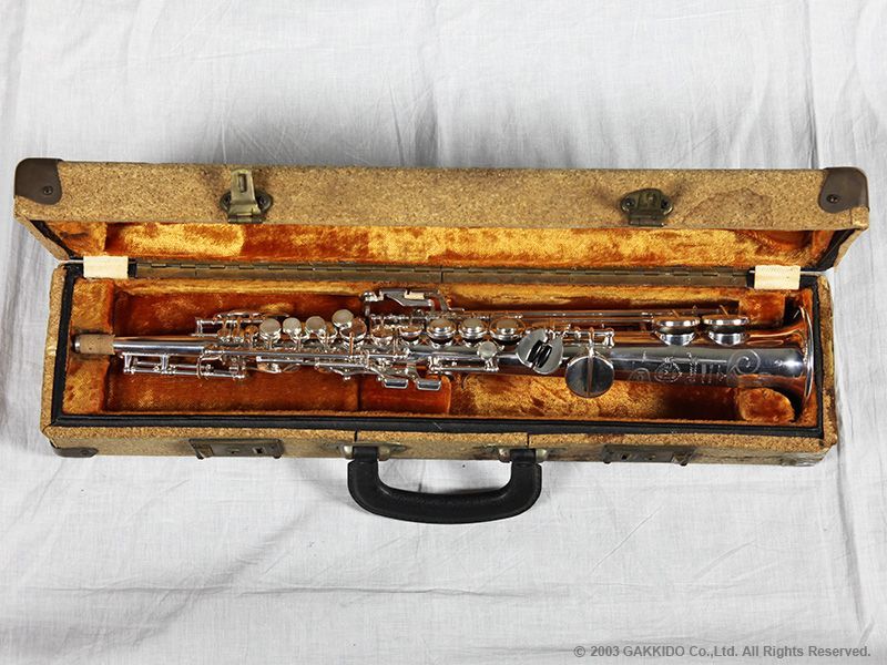 H.SELMER Mark VI Sopranino Sax Silver Plated Serial No H.SELMER Mark VI Sopranino Sax Silver Plated Serial No