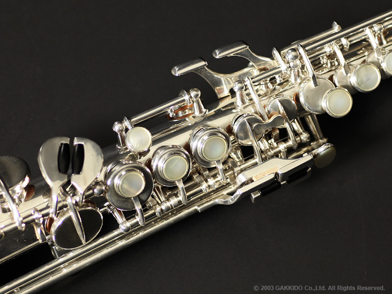 H.SELMER Mark VI Sopranino Sax Silver Plated Serial No：190XXX