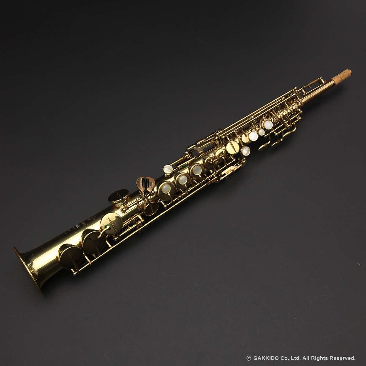 H.Selmer Mark 6 ソプラノサックス マーク6 H.Selmer ソプラノサックス Mark VI 21万番台 彫刻あり【点検