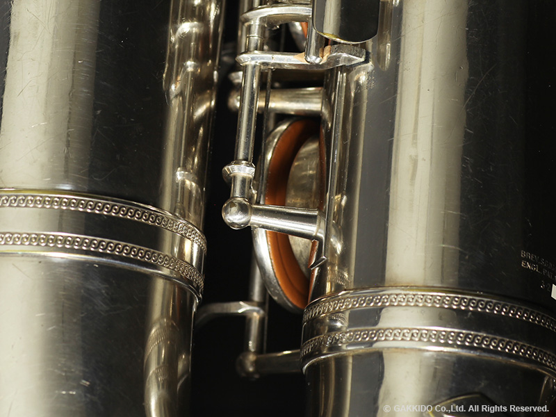 H.SELMER Balanced Action Tenor Sax Silver Plated Serial No：32XXX