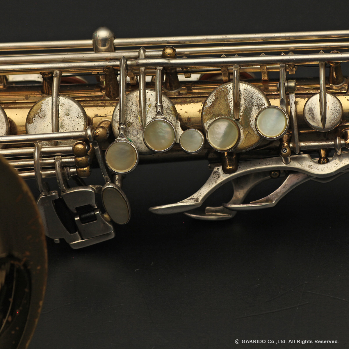 H.SELMER Mark VI Tenor Sax with Silver Plated Keys Serial No H.SELMER Mark VI Tenor Sax with Silver Plated Keys Serial No
