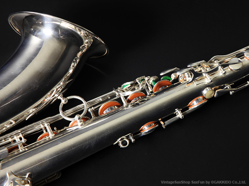 H.SELMER Super Balanced Action Tenor Sax Silver Plated 1947