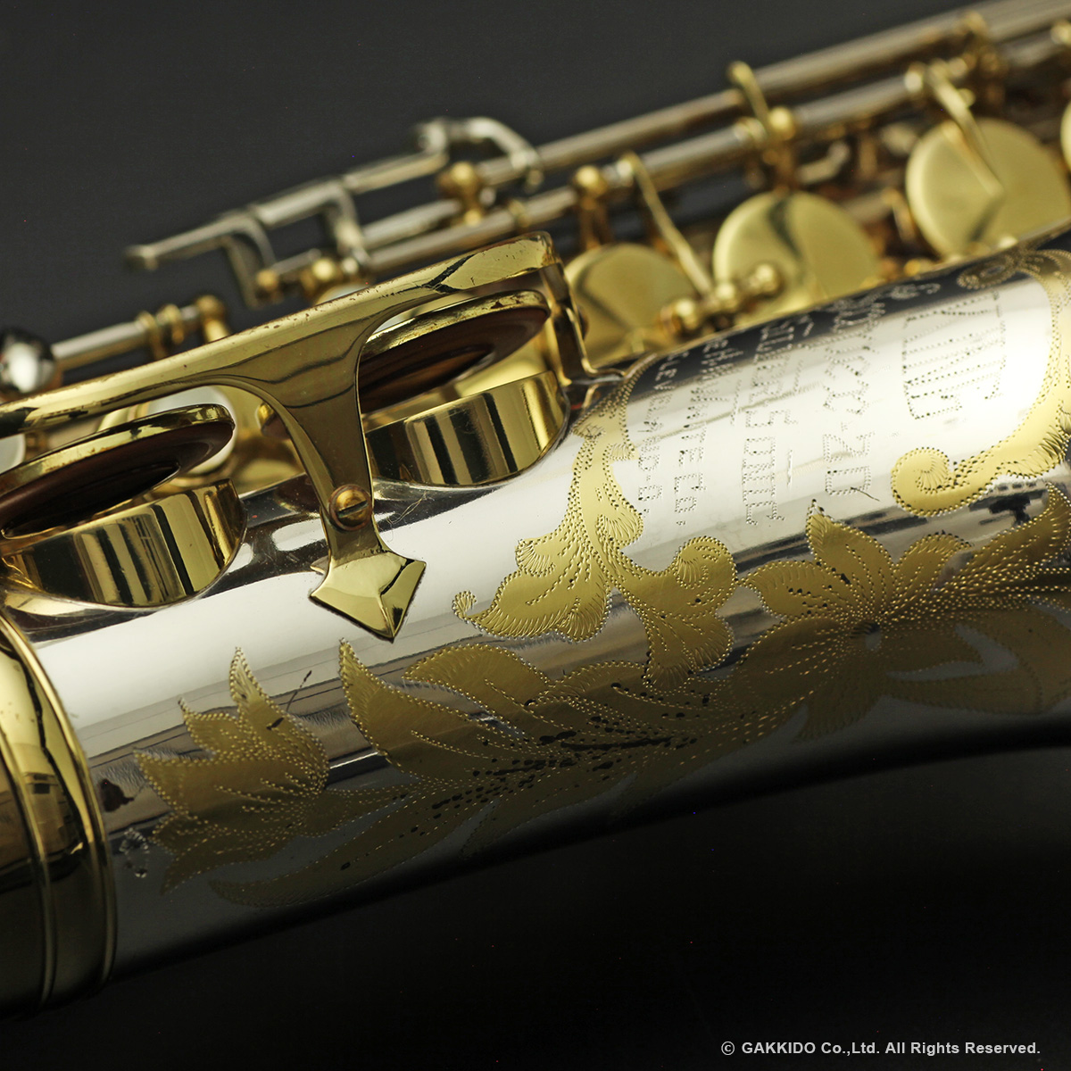 ザックス@ KING Super20 Silver Sonic Gold Inlay Alto Sax Serial No