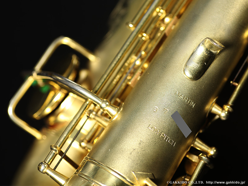 Martin Master Typewriter Alto Sax Gold Plated Serial No：97XXX